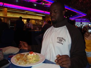 Crazy look at Peppermill